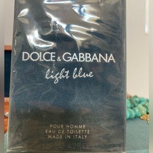 New authentic Dolce and Gabbana Light Blue 125ml Eau de Toilette Men cologne